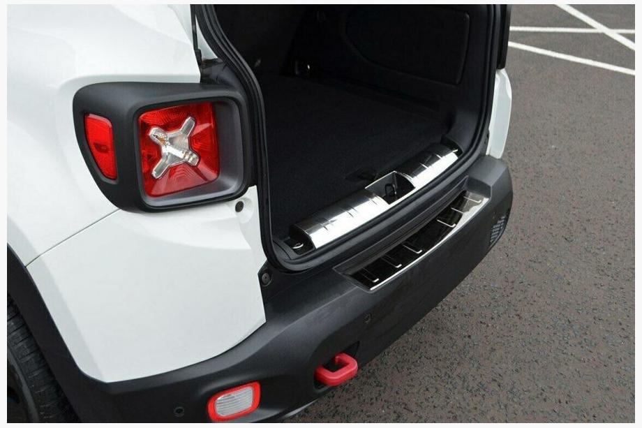 Jeep Renegade 2014- Edelstahl Ladekantenschutz Image
