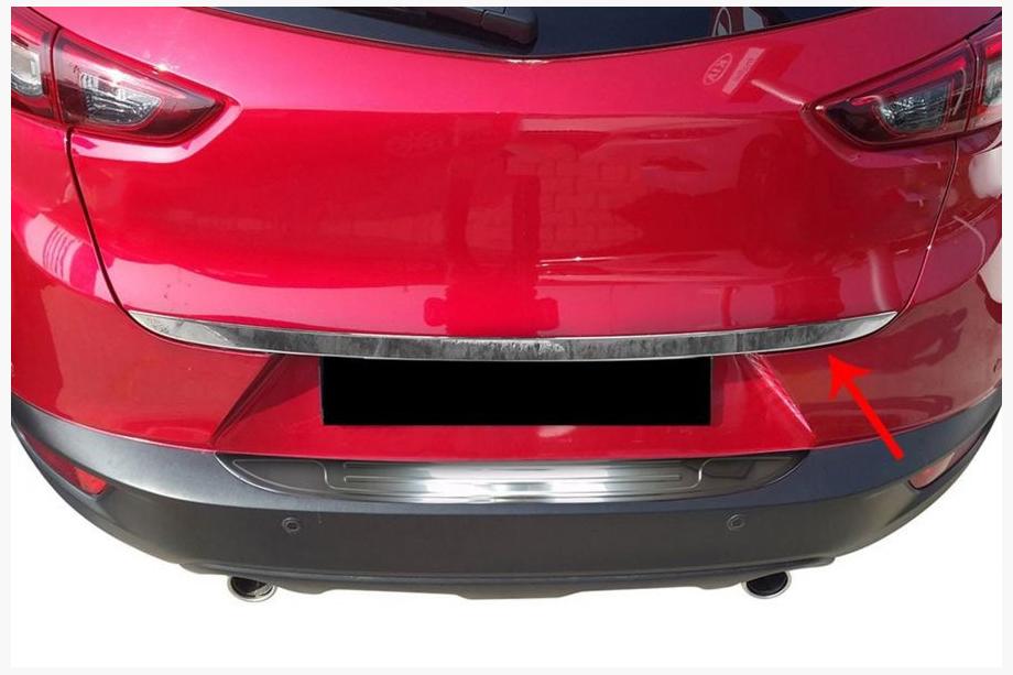 Mazda CX-3 2015- Kofferraumleiste Edelstahl Image