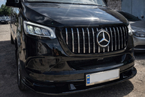 Mercedes Sprinter W907/W910 2018- Untere Frontspoilerlippe (grundiert zum Lackieren) Foto 2