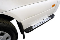 Mercedes Sprinter W907/W910 2018- Seitenschweller DOT-Line hinter dem Rad (2 Stk., Alu) 114cm Foto 1