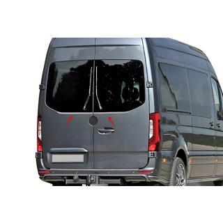 Chromleiste Heckscheibe (2 Stk, Edelstahl) Mercedes Sprinter W907/W910 2018- Foto 1