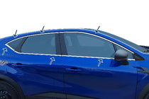 Nissan Juke 2020- Komplette Fensterumrandung Edelstahl (10-tlg.) Foto 1