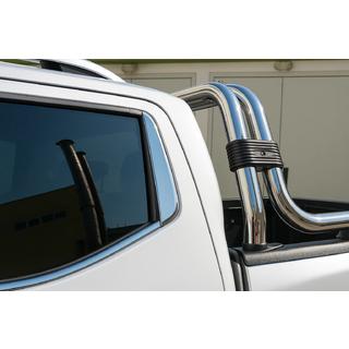 Edelstahl Abdeckungen für hintere Säulen (2 Stk) Nissan Navara/NP300 2016- Foto 1