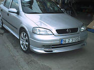 Opel Astra G classic 1998-2012 Frontuntere Spoilerlippe Sedan (grundiert zum Lackieren) Foto 2