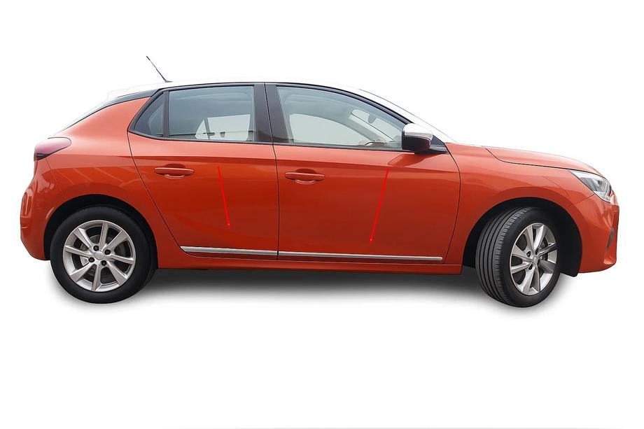 Opel Corsa F 2019- Türleisten Edelstahl (4 Stk) Image