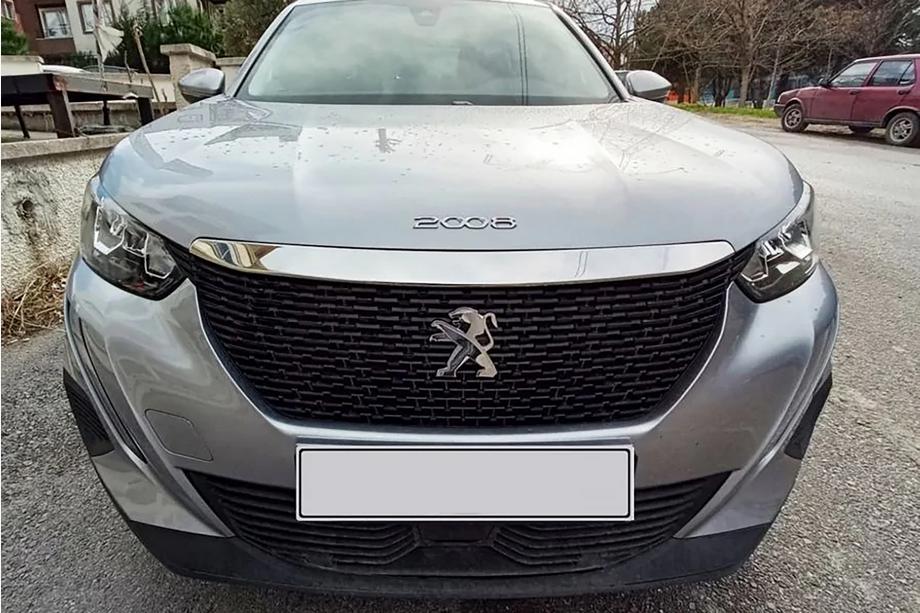 Peugeot 2008 2019- Motorhaubenleiste (1 Stk, Edelstahl) Image