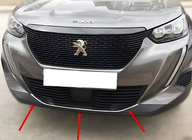 Peugeot 2008 2019- Abdeckung für vordere Stoßstange (1 Stk, Edelstahl) Foto 1