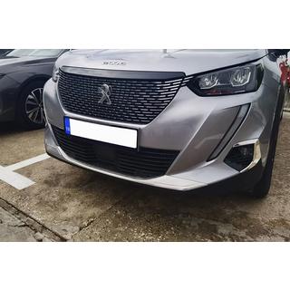 Edelstahl Abdeckung für vordere Stoßstange (2 Stk) Peugeot 2008 2019-