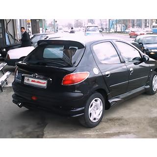 Unterer Spoiler Meliset (grundiert zum Lackieren) Peugeot 206 1998-2024 Foto 2