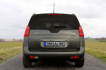 Peugeot 5008 2009-2016 Chromleiste über dem Kennzeichen OmsaLine (Edelstahl) Foto 1