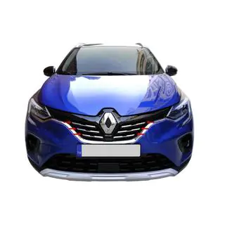 Chrom Kühlergrill Blenden (6 Stk, Edelstahl) Renault Captur 2019- Foto 3