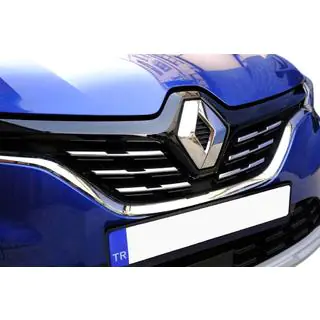 Chrom Kühlergrill Blenden (6 Stk, Edelstahl) Renault Captur 2019- Foto 1