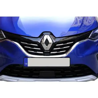 Chrom Kühlergrill Blenden (6 Stk, Edelstahl) Renault Captur 2019- Foto 4