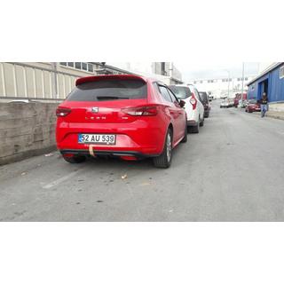 Heckstoßstangenabdeckung (grundiert zum Lackieren) Seat Leon 2013-2020 Foto 3