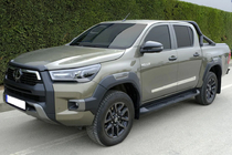Toyota Hilux 2015- Zierleistenabdeckungen OmsaLine (4 Stk, Edelstahl) Foto 3