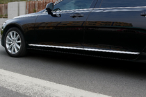 Volvo S90/V90 2016- Chrom Zierleisten für Türen (für V90, Edelstahl) Foto 1