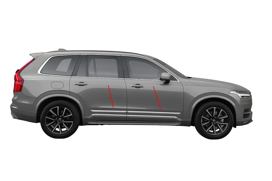 Volvo XC90 2015- Türleisten Edelstahl (4 Stk) Image