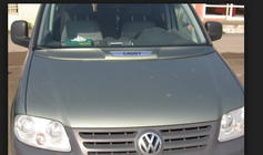 Volkswagen Caddy 2004-2010 Motorhaubenabdeckung (lackierbar) Foto 1