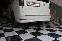 Volkswagen Caddy 2020- Heckstoßstangenabdeckung (grundiert zum Lackieren) Foto 4