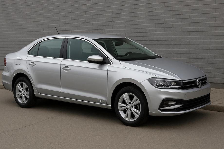Volkswagen Polo 2017- Fensterzierleisten komplett (14-tlg, Edelstahl) Image
