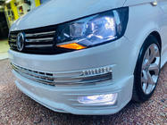 Volkswagen T6 2015-2024 Frontstoßstangenlippe Genis 2015-2018 (grundiert zum Lackieren) Foto 1