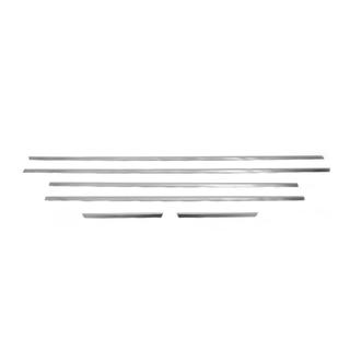 Fensterzierleisten Edelstahl Carmos (6 Stk) Seat Leon 2005-2012 Foto 2