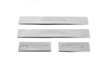 Opel Astra H 2004-2013 Einstiegsleisten Carmos V2 (4 Stk, Edelstahl) Foto 2