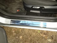 Ford Focus III 2011-2017 Einstiegsleisten Edelstahl Carmos V2 (4 Stk.) Foto 1