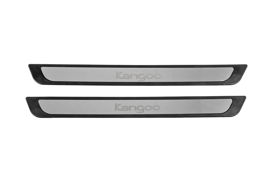 Renault Kangoo 2008–2020 Einstiegsleisten Edelstahl Carmos V2 (2 Stk) Image