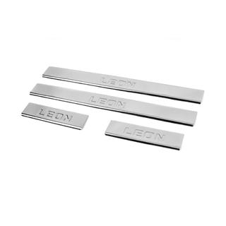 Einstiegsleisten Edelstahl Carmos V2 (4 Stk) Seat Leon 2013-2020 Foto 2