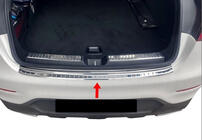 Mercedes GLC coupe C253 2016-2023 Heckstoßstangenschutz Carmos Edelstahl Foto 1