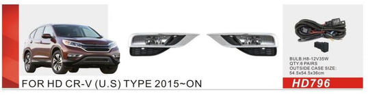 Honda CRV 2012-2016 Nebelscheinwerfer 2014-2016 US-Typ (Halogen) Foto 1