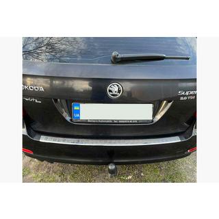 Heckstoßstangenschutz Carmos (SD/SW, Edelstahl) Skoda Octavia II A5 2010-2013 Foto 1