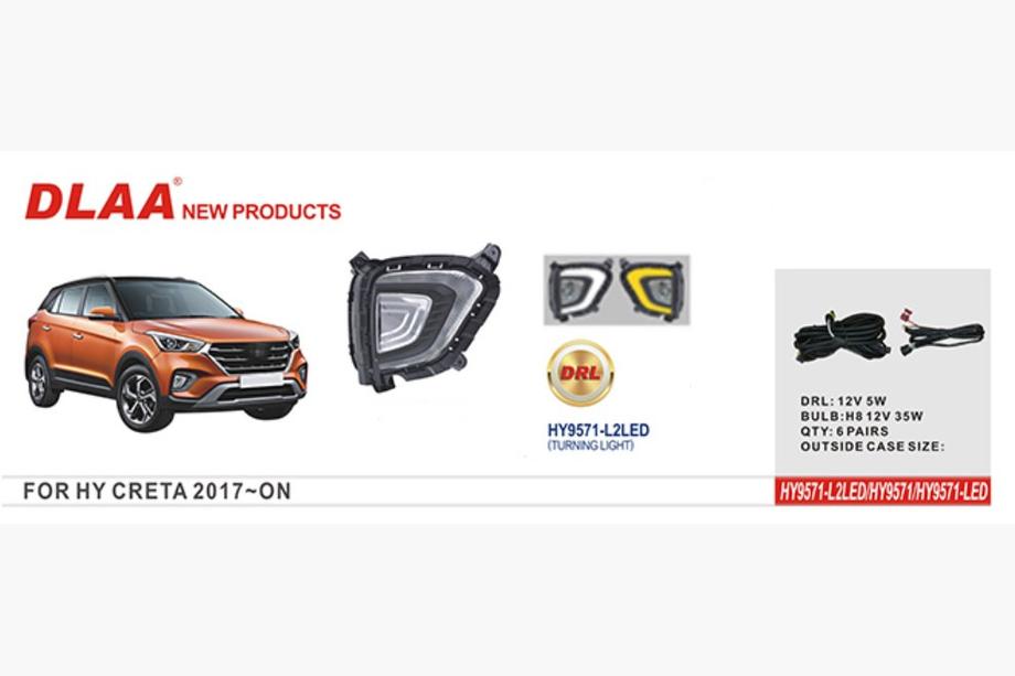 Hyundai Creta 2014-2020 LED Nebelscheinwerfer Image