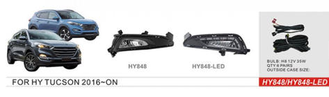 Hyundai Tucson TL 2016-2021 Nebelscheinwerfer 2015-2018 (2 Stk, Halogen) Foto 2