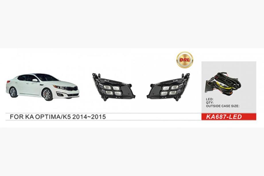 Kia Optima 2010-2016 Nebelscheinwerfer 2013-2015 (Halogen) Image