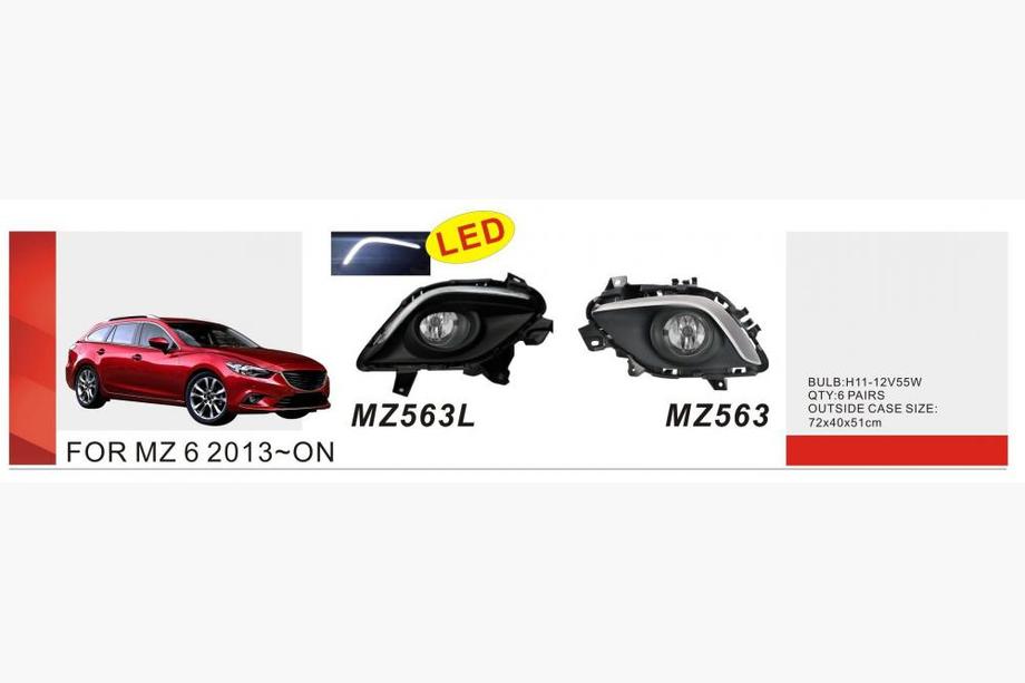 Mazda 6 2012-2024 Nebelscheinwerfer 2013-2015 (2 Stk, Halogen) Foto 1