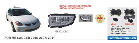 Mitsubishi Lancer 9 2004-2008 LED Nebelscheinwerfer (2 Stk) Foto 1