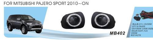 Mitsubishi L200 2006-2015 Nebelscheinwerfer 2011-2015 (2 Stk, Halogen) Foto 1