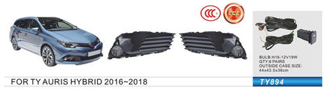 Toyota Auris 2012-2018 Nebelscheinwerfer Hibryd 2015-2018 (2 Stk, Halogen) Foto 1