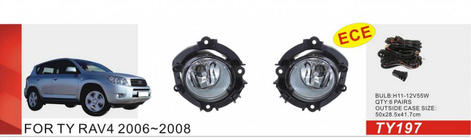Toyota Rav 4 2006-2013 Nebelscheinwerfer 2006-2008 (2 Stk, Halogen) Foto 1