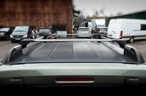 Peugeot Partner Tepee 2008-2018 Dachträger für Reling abschließbar Skybar V1 (2 Stk) Grau Foto 4