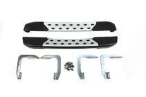 Volkswagen Crafter 2006-2016 Seitenschweller DOT-Line hinter dem Rad (2 Stk., Alu) ExtraLang Foto 1