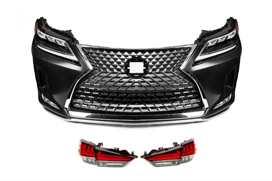 Lexus RX 2016-2022 Facelift Kit auf 2021 (Stoßstange, Scheinwerfer, Rückleuchten) Foto 1