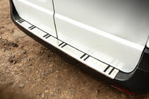 Mercedes Vito/V-class W447 2014- Heckstoßstangenabdeckung OmsaLine Chrom+ABS (Edelstahl) Foto 1