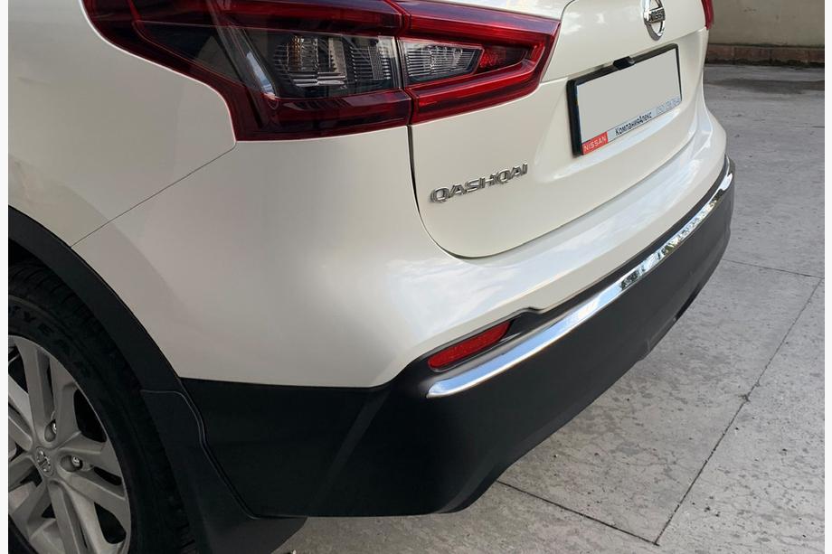 Nissan Qashqai 2014-2021 Heckstoßstangenleiste Edelstahl Image