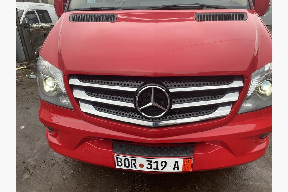 Mercedes Sprinter W906 2006–2018 Sonderangebot! Kühlergrill Blenden (2013↗, Edelstahl) Foto 1