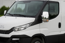 Iveco Daily 2014- Spiegelabdeckungen Chrom (2 Stk Kunststoff) Foto 1