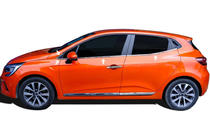 Renault Clio V 2019- Fensterunterkante Zierleisten Edelstahl (8 Stk) Foto 1