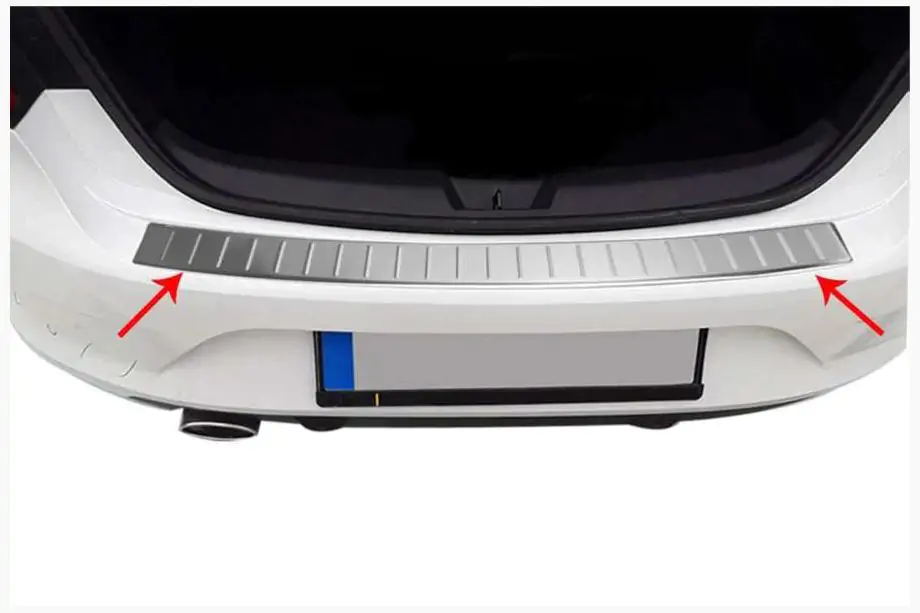 Renault Megane IV 2016-2025 Heckstoßstangenschutz OmsaLine (SD, Edelstahl) Image